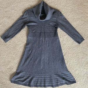 INC Grey Sweater Dress